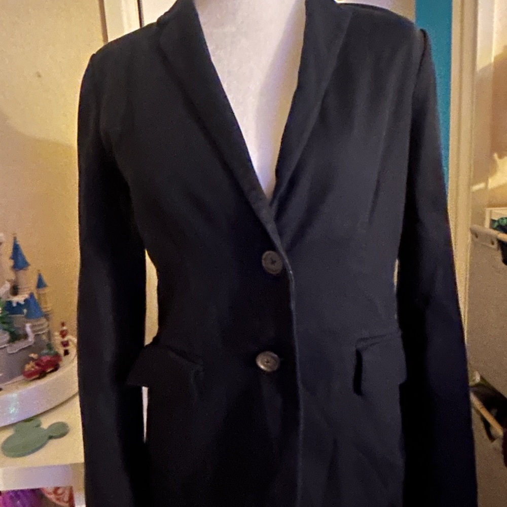 J Crew Women’s blazer gentle used. Size 2. Blue label